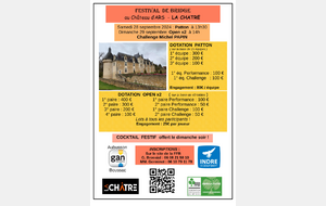 Festival au Château d'Ars 28 et 29 septembre 2024