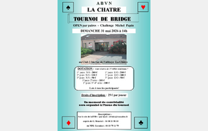 Tournoi ABVN La Châtre