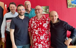 de gauche à droite Fourgeot, Coillot, Souteyrand, Marzet et Dosse (absent Aubry)