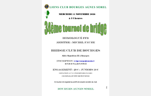 Tournoi Agnès Sorel Bourges