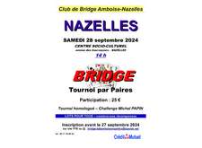 Tournoi Nazelles le 28 septembre 2024