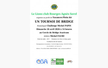 Tournoi Lions Club Bourges