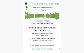 Tournoi Lions Club Bourges