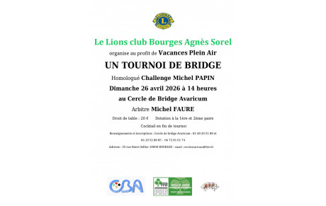 Tournoi Lions Club Bourges