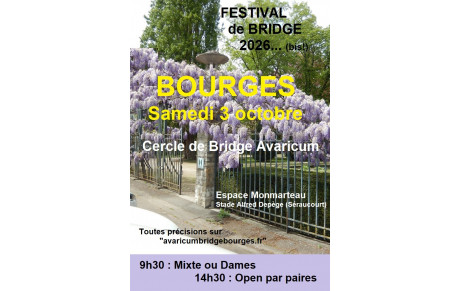 Festival Avaricum samedi 3 octobre