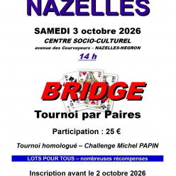 Tournoi Amboise-Nazelles 3 octobre